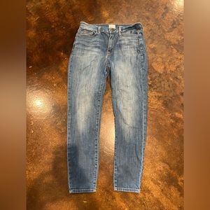 Hudson blair high rise skinny ankle jeans size 29